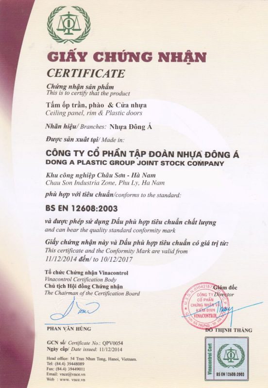 Công Ty Cổ Phần Đầu Tư Nhựa Đông Á